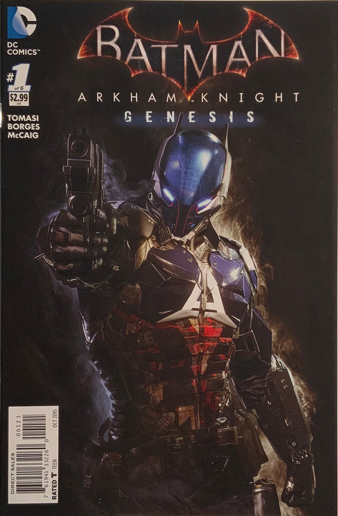 BATMAN ARKHAM KNIGHT : GENESIS # 1 SEJIC 1:10 VARIANT COVER