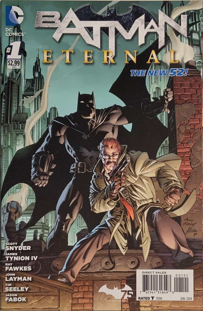 BATMAN ETERNAL # 1 KUBERT 1:50 VARIANT COVER