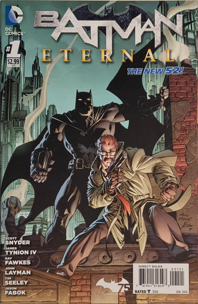 BATMAN ETERNAL # 1 KUBERT 1:50 VARIANT COVER