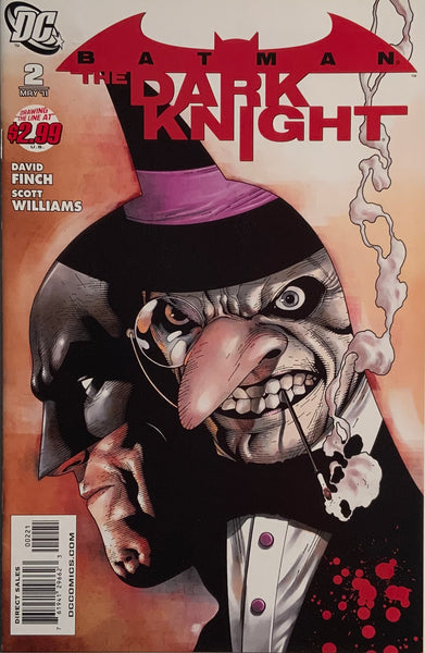 BATMAN THE DARK KNIGHT (2011) # 2 CLARKE 1:25 VARIANT COVER