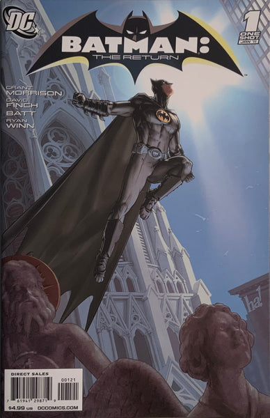 BATMAN THE RETURN # 1 HA 1:25 VARIANT COVER FIRST FULL APPEARANCE OF THE HERETIC