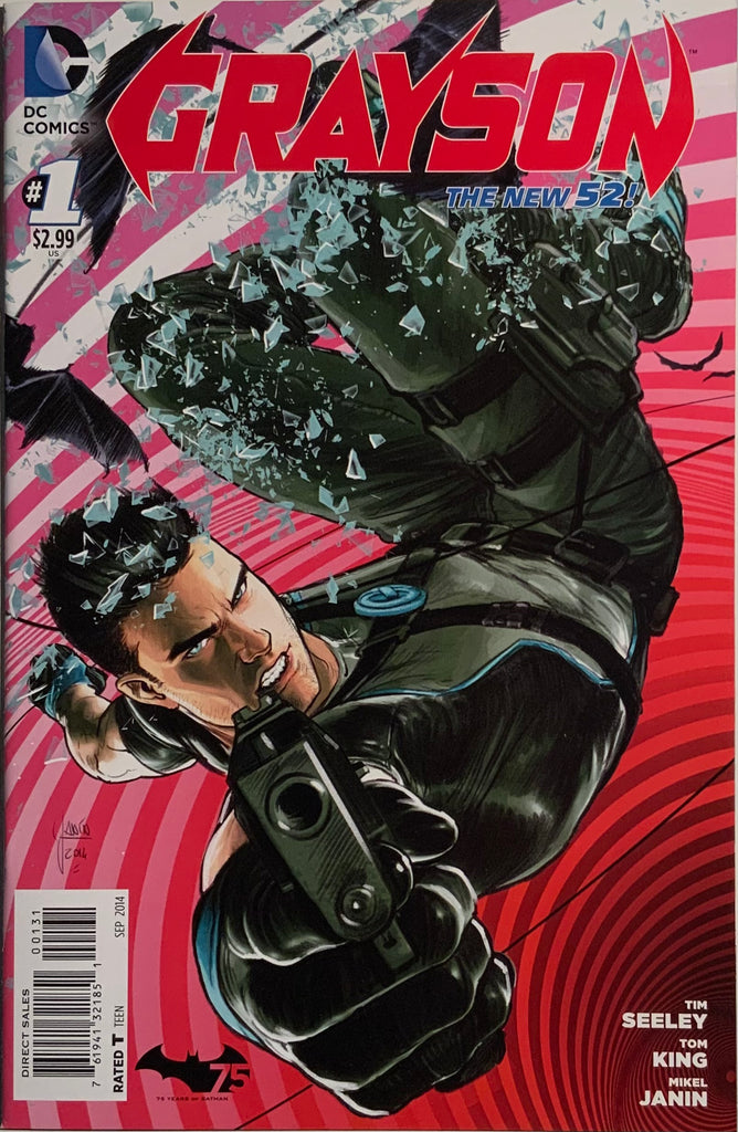 GRAYSON # 1 JANIN 1:100 VARIANT COVER