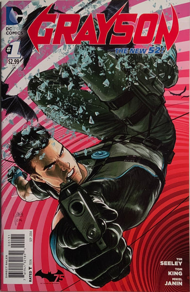 GRAYSON # 1 JANIN 1:100 VARIANT COVER
