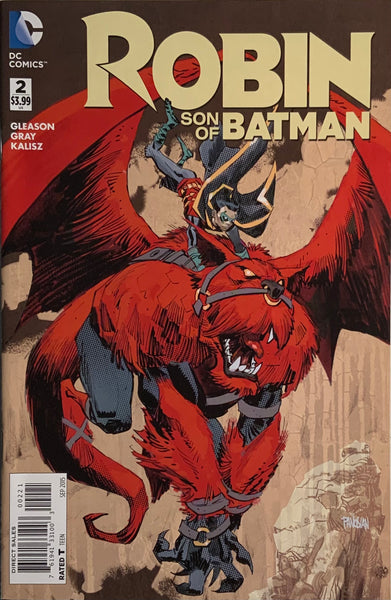 ROBIN SON OF BATMAN # 2 PANOSIAN 1:25 VARIANT COVER