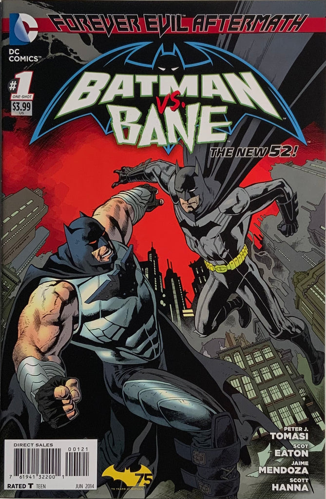 FOREVER EVIL AFTERMATH : BATMAN VS BANE # 1 NOWLAN 1:25 VARIANT COVER