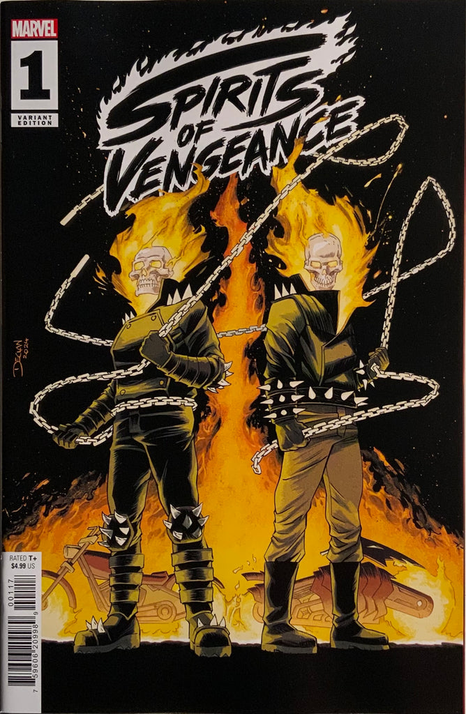 SPIRITS OF VENGEANCE # 1  SHALVEY 1:25 VARIANT COVER