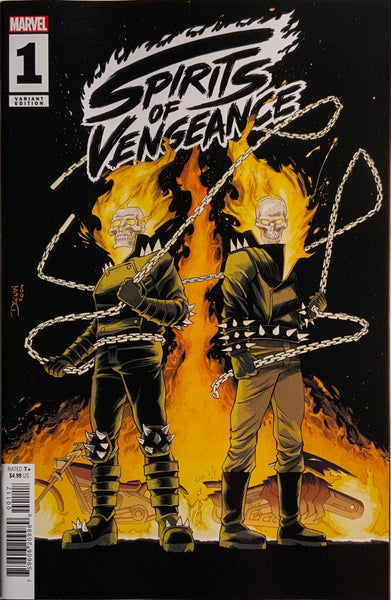 SPIRITS OF VENGEANCE # 1  SHALVEY 1:25 VARIANT COVER