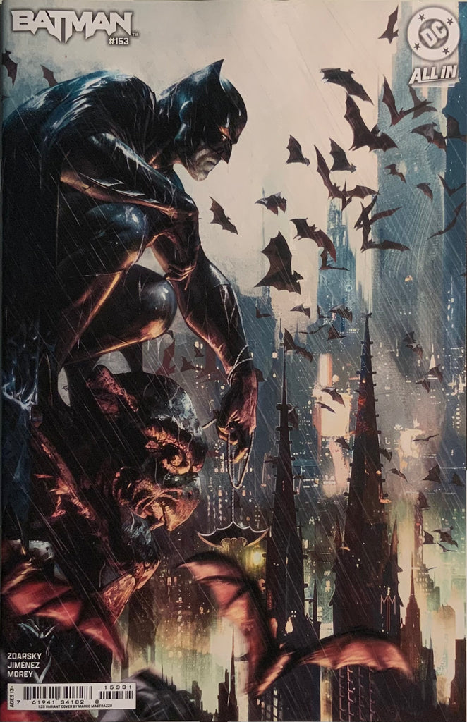 BATMAN (REBIRTH) #153 MASTRAZZO 1:25 VARIANT COVER