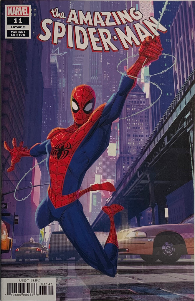 AMAZING SPIDER-MAN (2018-2022) #11 ANIMATION VARIANT COVER