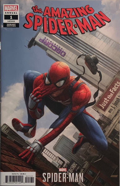 AMAZING SPIDER-MAN (2018-2022) ANNUAL # 1 CHAN 1:10 VARIANT COVER