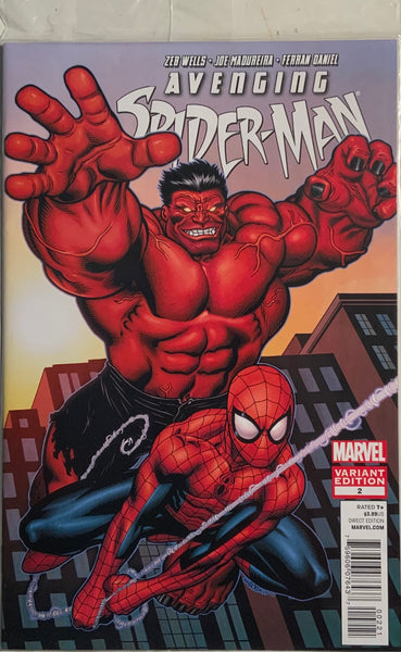 AVENGING SPIDER-MAN # 2 McGUINNESS 1:25 VARIANT COVER