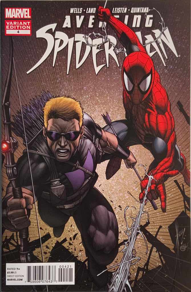 AVENGING SPIDER-MAN # 4 KEOWN 1:25 VARIANT COVER