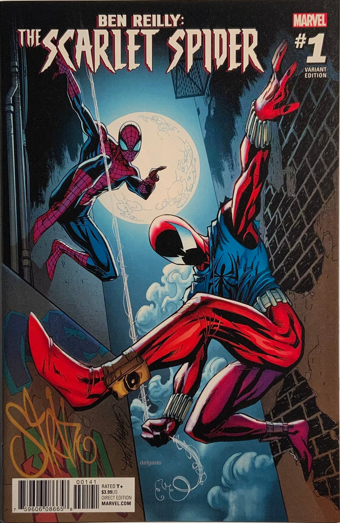 BEN REILLY : THE SCARLET SPIDER # 1 CAMPBELL 1:15 VARIANT COVER