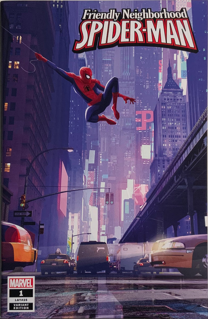 FRIENDLY NEIGHBORHOOD SPIDER-MAN (2019) # 1 1:10 ANIMATION VARIANT COVER