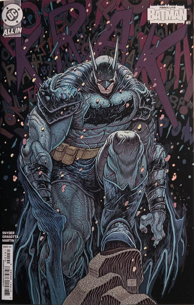 ABSOLUTE BATMAN  # 1 BERTRAM 1:25 VARIANT COVER