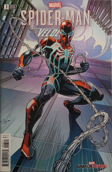 SPIDER-MAN VELOCITY # 3 BAGLEY 1:25 VARIANT COVER