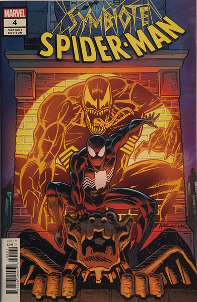 SYMBIOTE SPIDER-MAN # 4 SAVIUK 1:25 VARIANT COVER