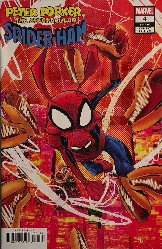 PETER PORKER THE SPECTACULAR SPIDER-HAM #4 RODRIGUEZ 1:25 VARIANT COVER