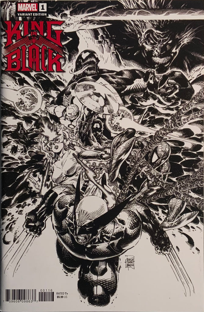 KING IN BLACK # 1 TAN SKETCH VARIANT COVER