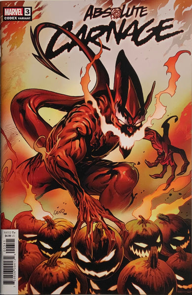 ABSOLUTE CARNAGE # 3 LAND CODEX 1:25 VARIANT COVER