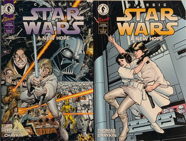 CLASSIC STAR WARS : A NEW HOPE # 1 - 2 SET