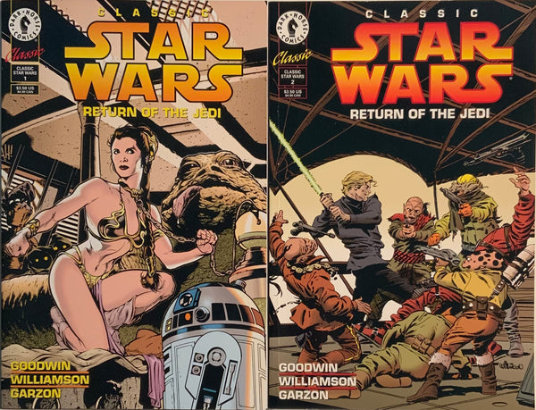 CLASSIC STAR WARS : RETURN OF THE JEDI  # 1 - 2 SET