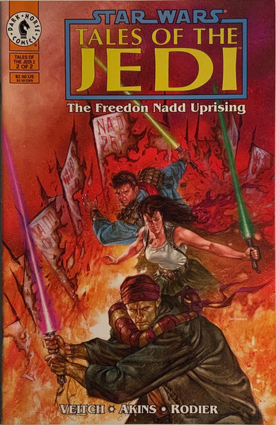 STAR WARS : TALES OF THE JEDI - THE FREEDON NADD UPRISING # 1 - 2 SET