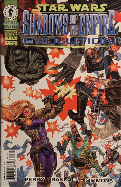 STAR WARS : SHADOWS OF THE EMPIRE EVOLUTION # 1 - 5 SET