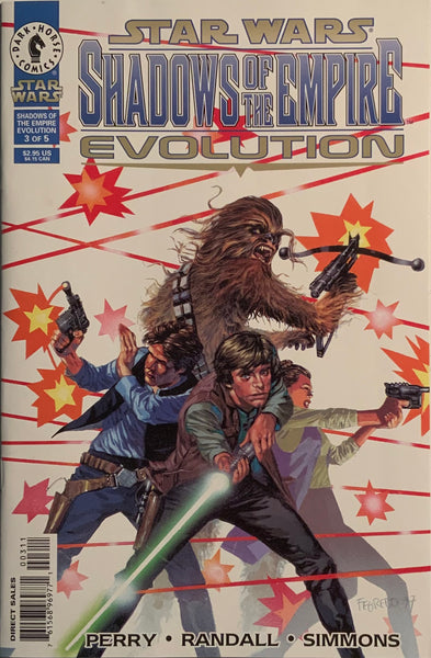 STAR WARS : SHADOWS OF THE EMPIRE EVOLUTION # 1 - 5 SET