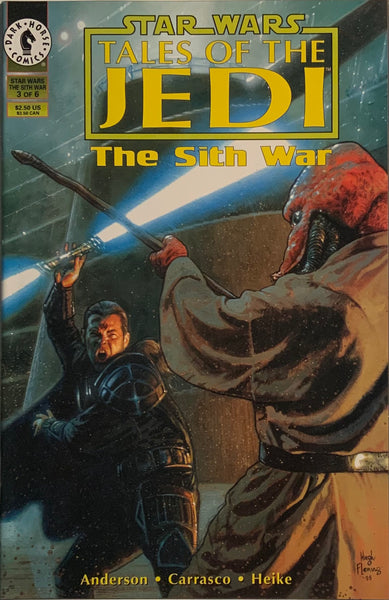 STAR WARS : TALES OF THE JEDI - THE SITH WAR # 1 - 6 SET