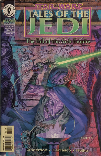 STAR WARS : TALES OF THE JEDI - THE FALL OF THE SITH EMPIRE # 1 - 5 SET