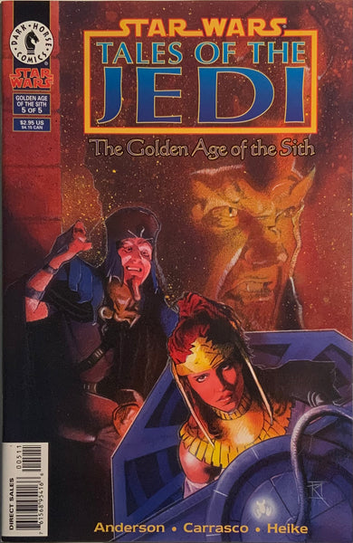 STAR WARS : TALES OF THE JEDI - THE GOLDEN AGE OF THE SITH # 0 - 5 SET