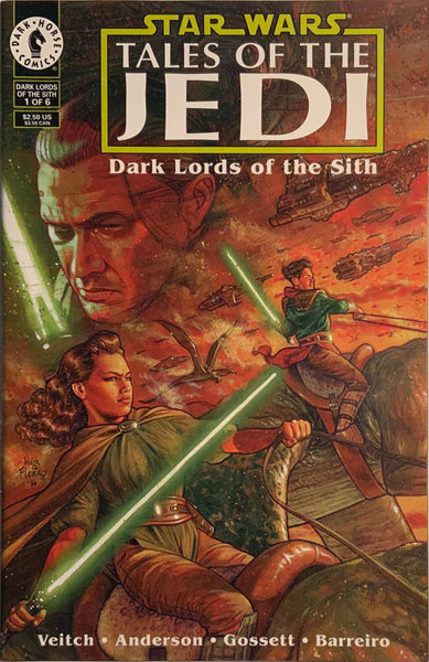 STAR WARS : TALES OF THE JEDI - DARK LORDS OF THE SITH # 1 - 6 SET