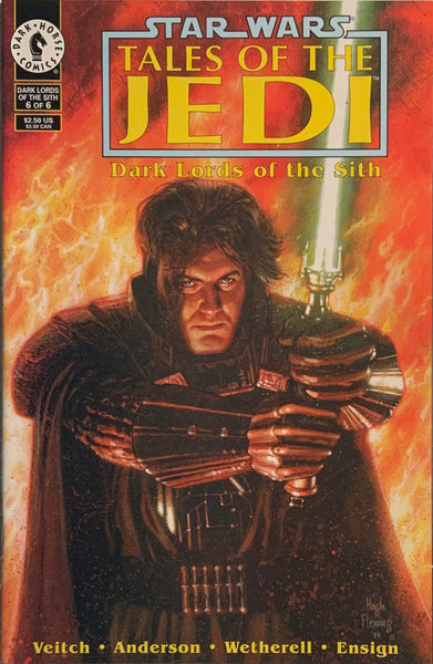 STAR WARS : TALES OF THE JEDI - DARK LORDS OF THE SITH # 1 - 6 SET