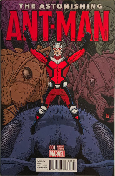 ANT-MAN (ASTONISHING) # 1 ALLRED 1:25 VARIANT COVER