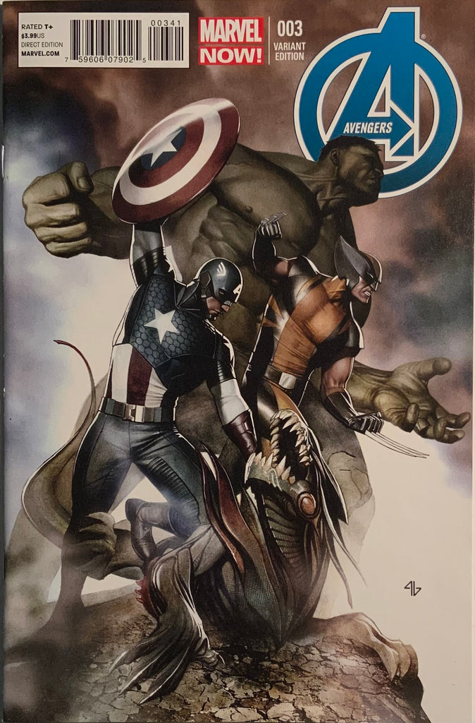 AVENGERS (2013-2015) # 3 GRANOV 1:50 VARIANT COVER