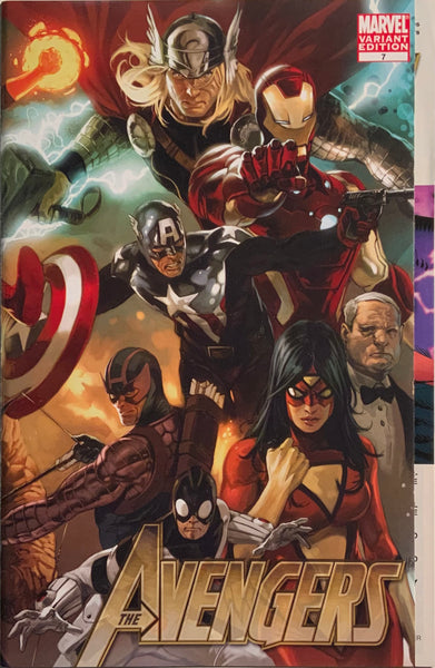 AVENGERS (2010-2013) # 7 DJURDJEVIC 1:50 VARIANT COVER