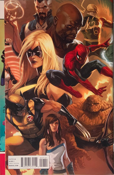 AVENGERS (2010-2013) # 7 DJURDJEVIC 1:50 VARIANT COVER