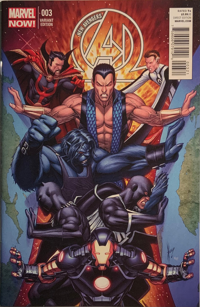 NEW AVENGERS (2013-2015) #03 KEOWN 1:50 VARIANT COVER