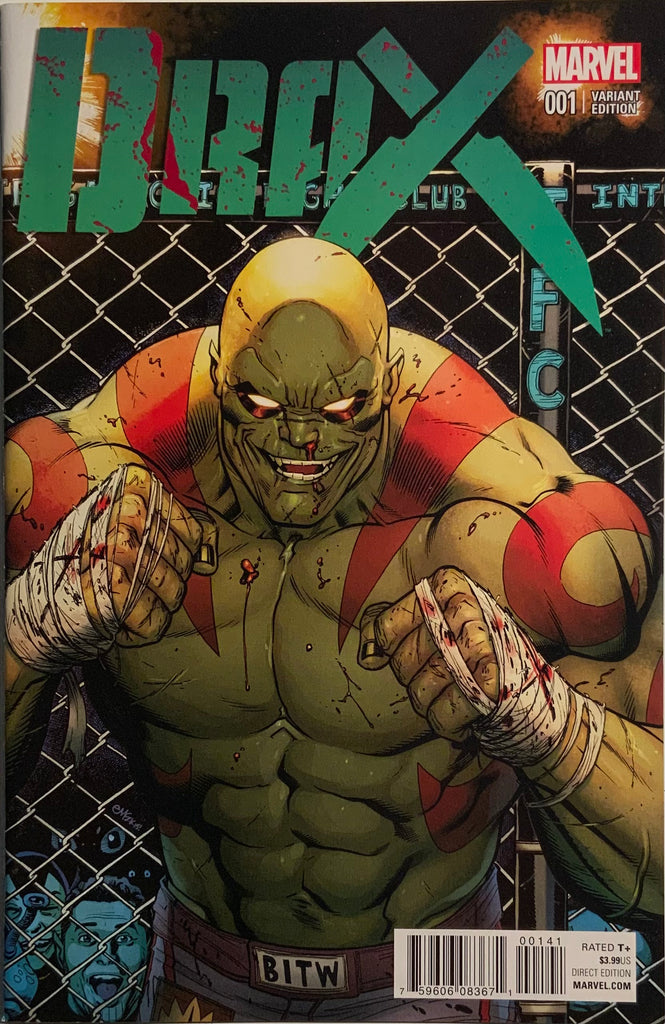 DRAX # 1 McGUINNESS 1:25 VARIANT COVER