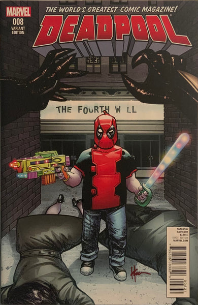 DEADPOOL (2016-2017) # 8 CHAYKIN 1:15 VARIANT COVER