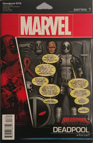 DEADPOOL (2016-2017) #13 CHRISTOPHER ACTION FIGURE VARIANT COVER