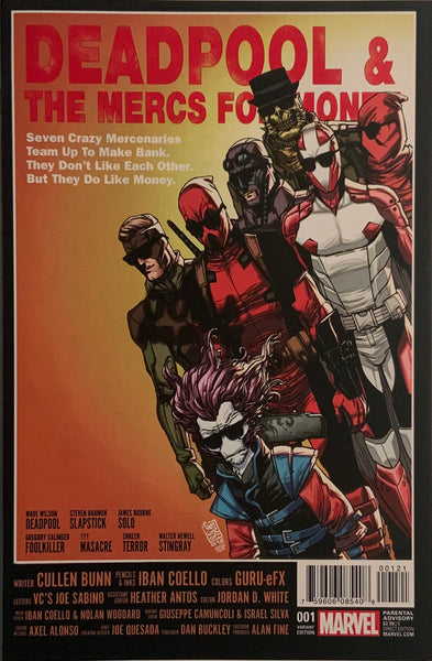 DEADPOOL & THE MERCS FOR MONEY (2016-2017) # 1 CAMUNCOLI 1:25 VARIANT COVER