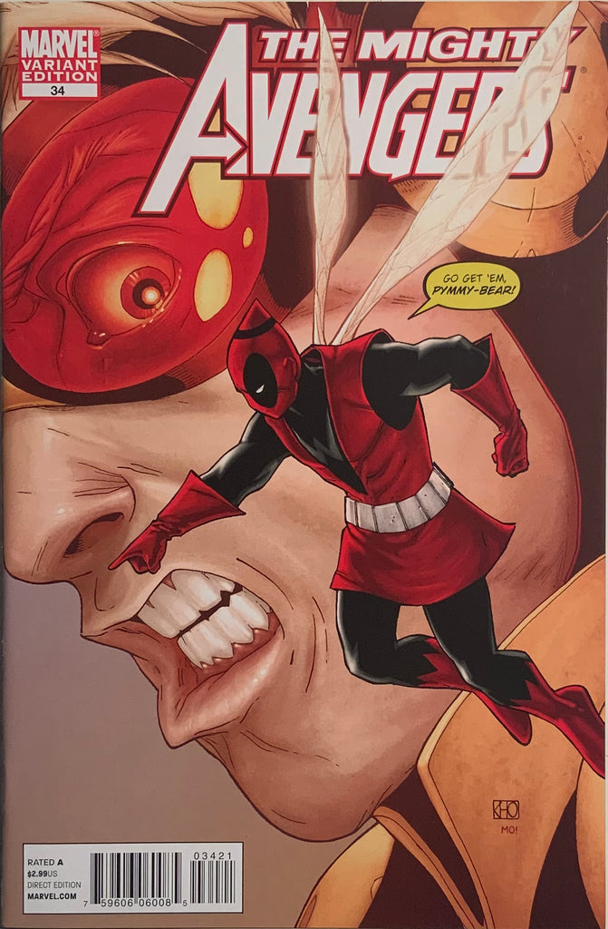 MIGHTY AVENGERS (2007-2010) # 34 PHAM 1:15 DEADPOOL VARIANT COVER