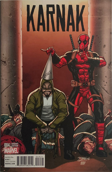 KARNAK # 4 LIM 1:10 DEADPOOL VARIANT COVER