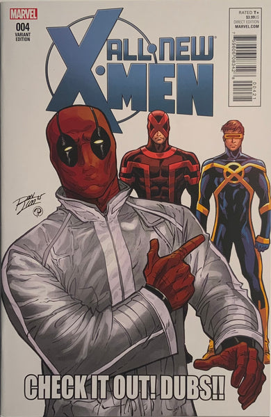 ALL NEW X-MEN (2016-2017) #04 LIM 1:10 DEADPOOL VARIANT COVER