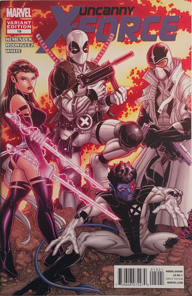 UNCANNY X-FORCE (2010-2013) #19 BRADSHAW 1:15 DEADPOOL VARIANT COVER