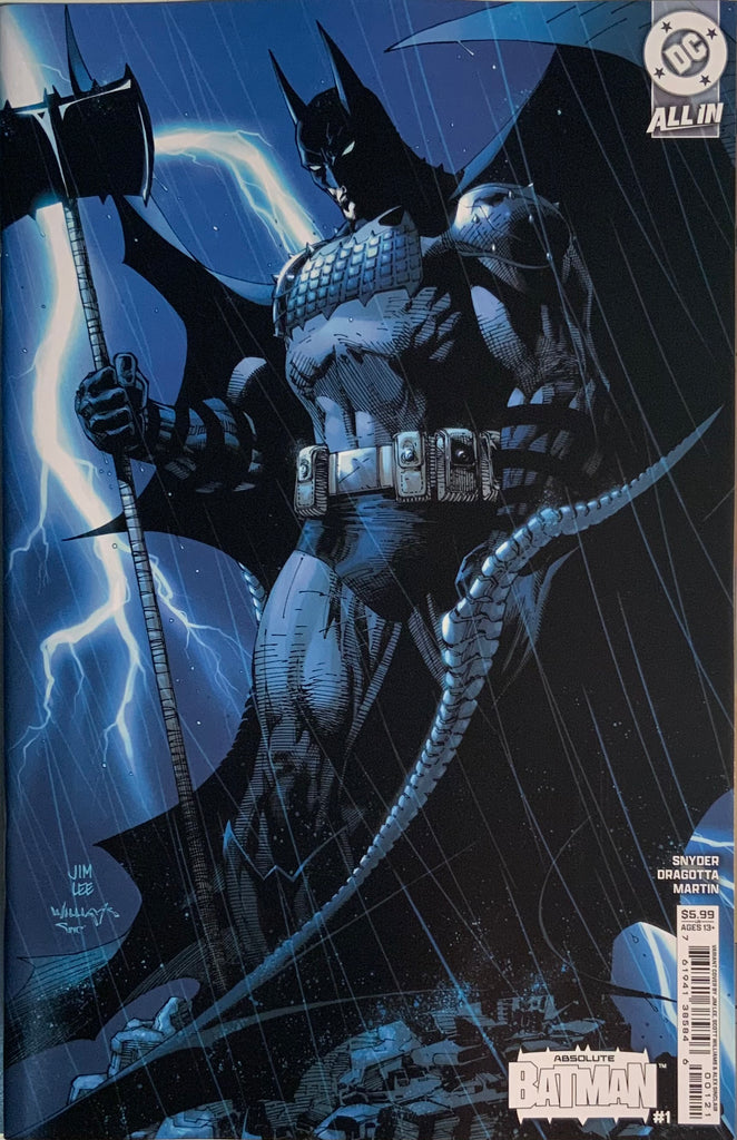 ABSOLUTE BATMAN # 1 JIM LEE VARIANT COVER