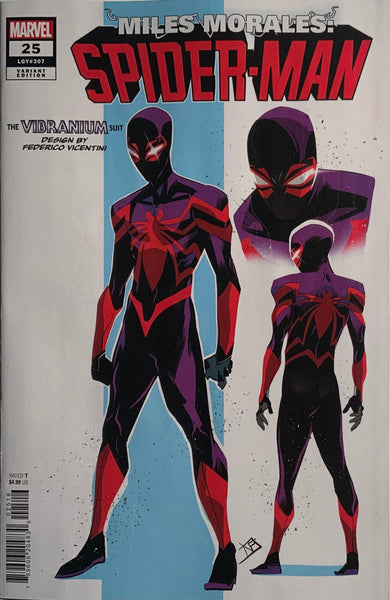 MILES MORALES SPIDER-MAN (2023) #25 VICENTINI 1:10 VARIANT COVER