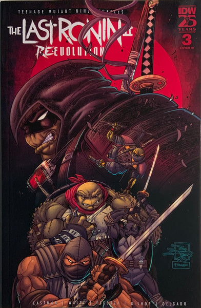 TEENAGE MUTANT NINJA TURTLES THE LAST RONIN II RE-EVOLUTION # 3 PRADO 1:50 VARIANT COVER